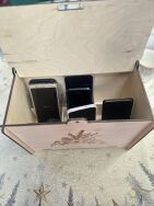 Skrzynka na telefony zamykana ŚWIĄTECZNA - 2