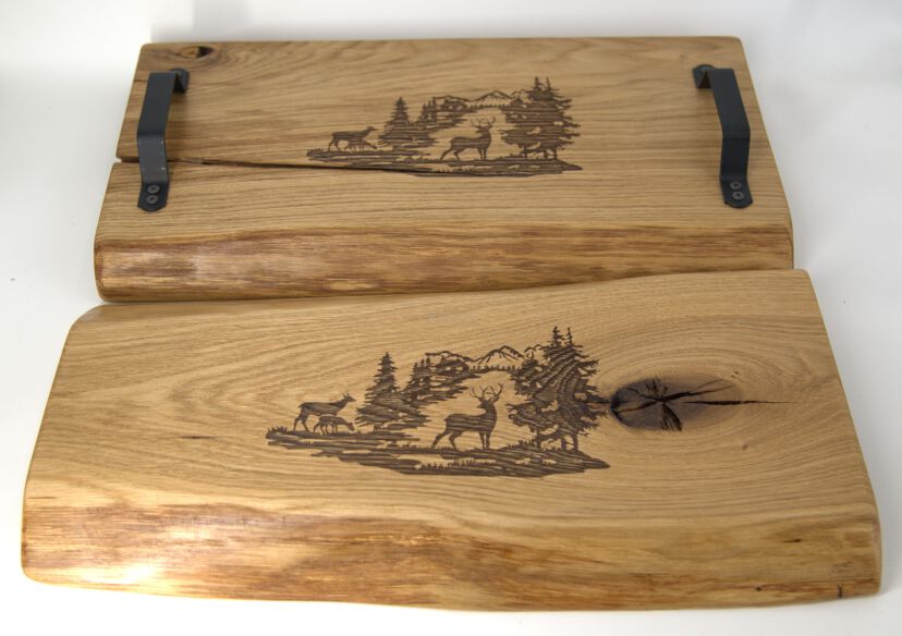 DESKA DO SERWOWANIA RETRO Jeleń