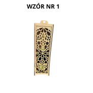 Skrzynka na wino drewniana ażurowa - 8