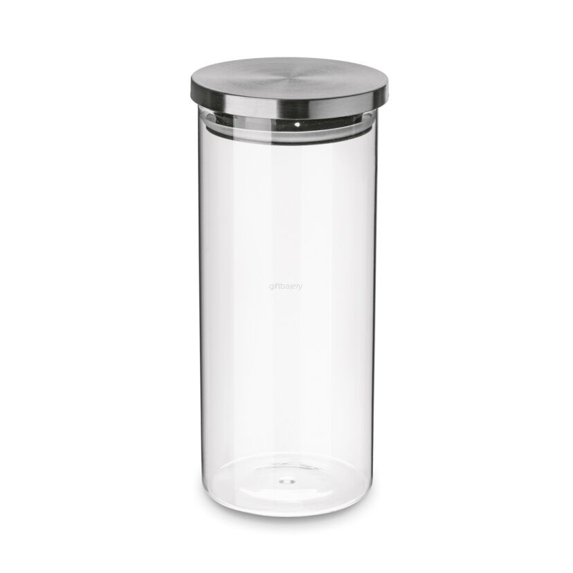 Pojemnik szklany z pokrywką na produkty sypkie Tadar Kimi 1300 ml