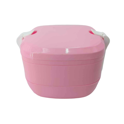 Lunchbox podwójny ze sztućcami