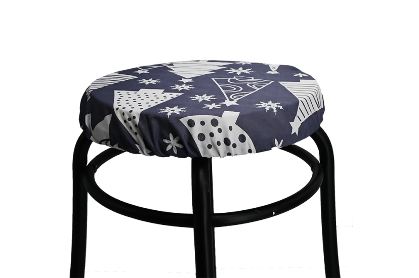 Poduszka ŚWIĄTECZNA  na taboret OKRĄGŁA GOMER