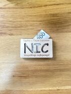 Drewniane pudełko koperta na pieniądze „NIC” - 4